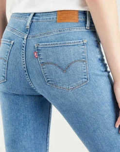 Outlet Levi's® Jean 721 High Rise Skinny bleu moyen