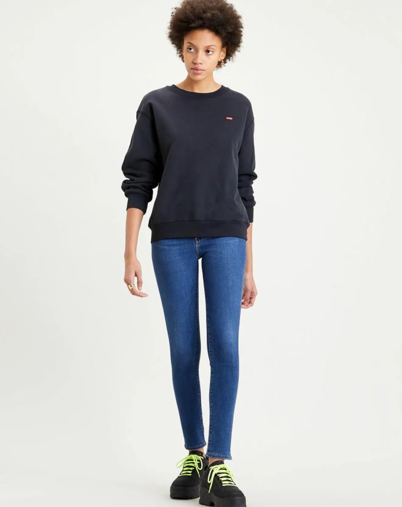 Femme Levi's® Jean 721 High Rise Skinny Bogota bleu