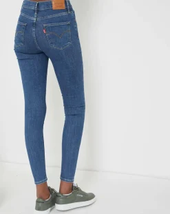 Outlet Levi's® Jean 720 High Super Skinny bleu