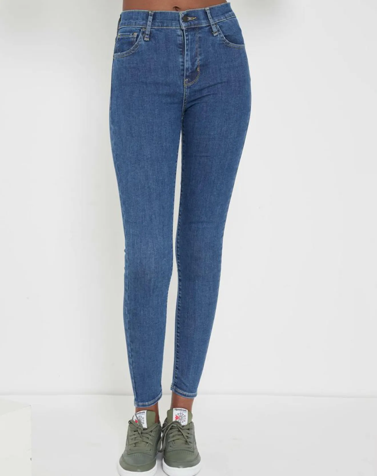 Outlet Levi's® Jean 720 High Super Skinny bleu