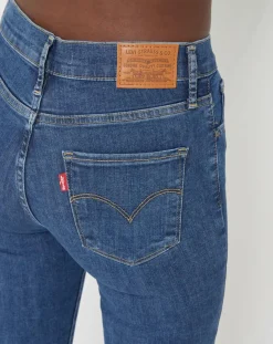 Outlet Levi's® Jean 720 High Super Skinny bleu