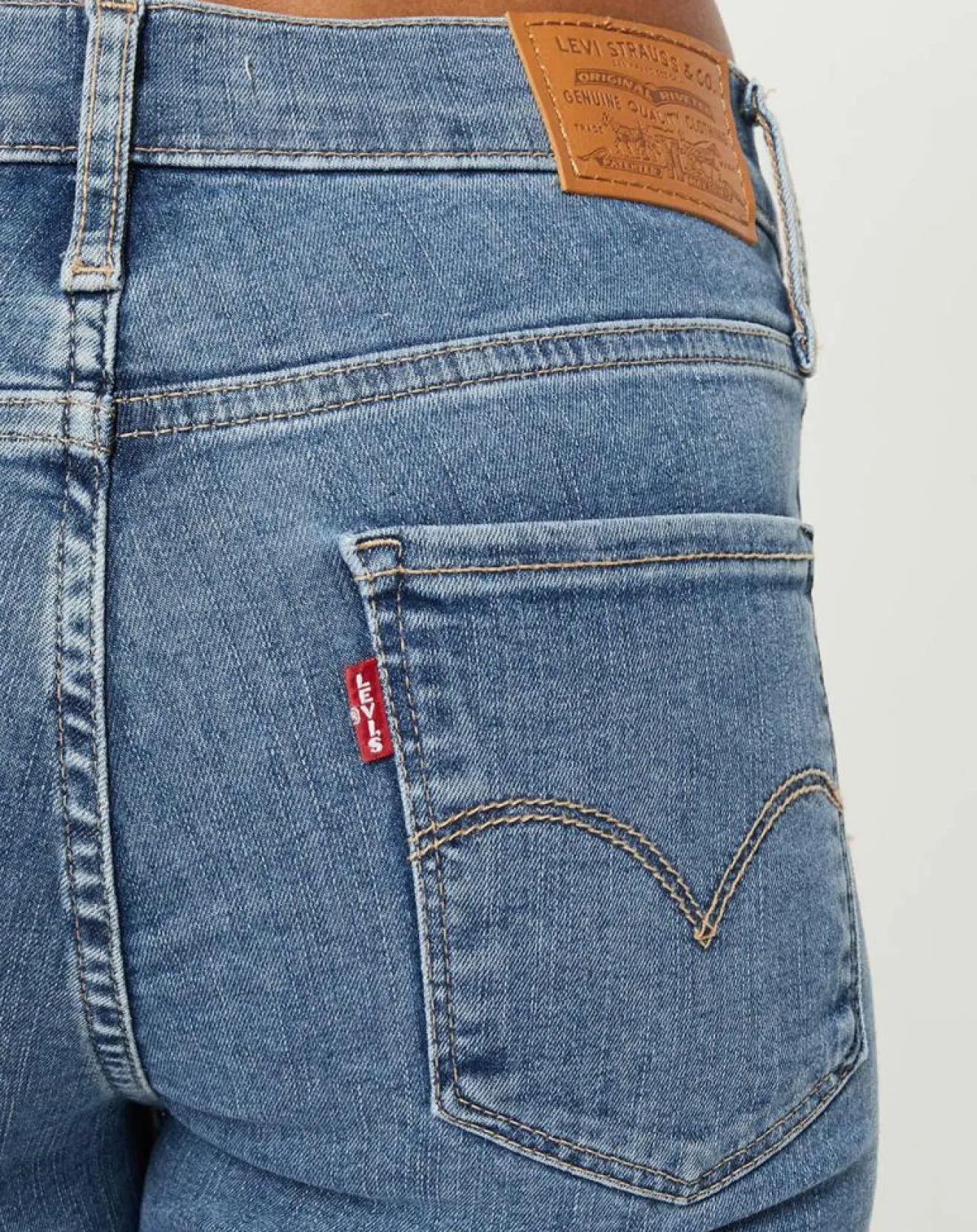 Clearance Levi's® Jean 720 Hirise Super Skinny bleu