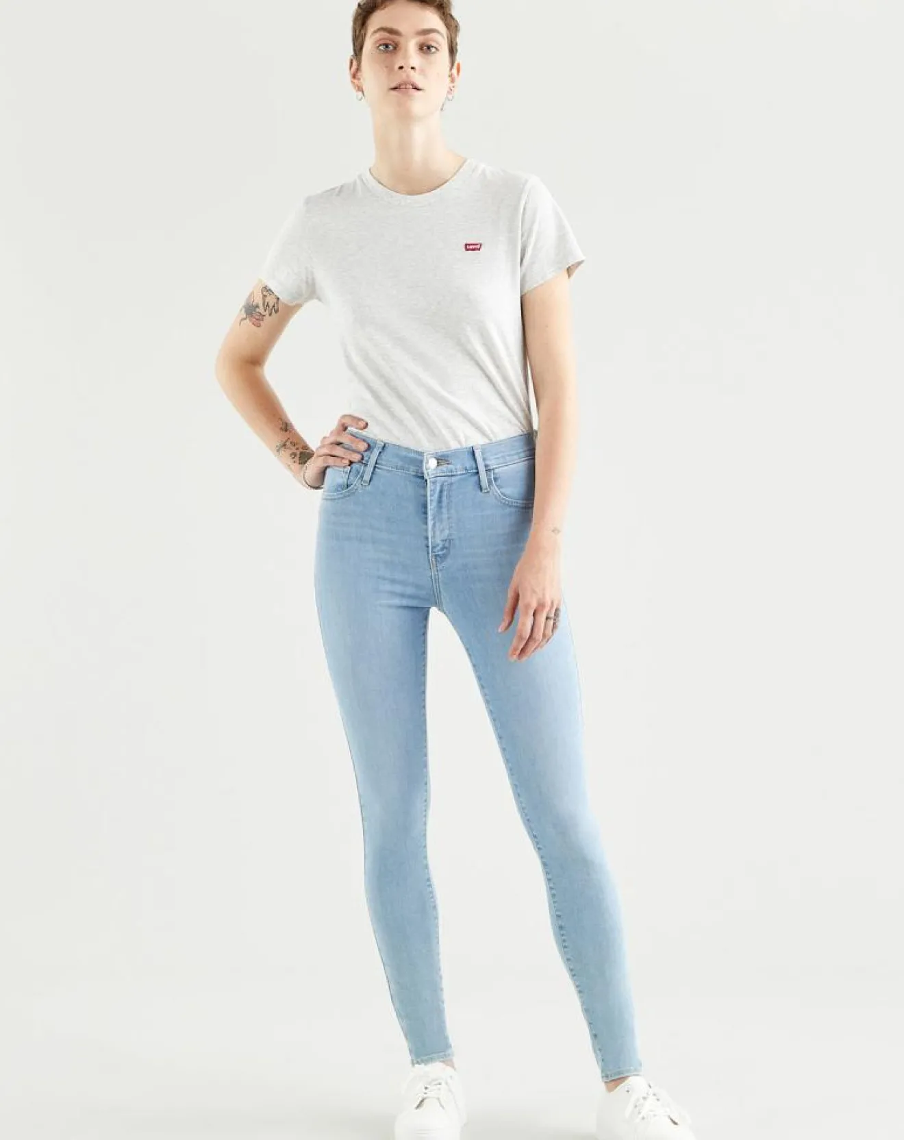 Sale Levi's® Jean 720 hirise super Skinny sculpt galaxy bleu