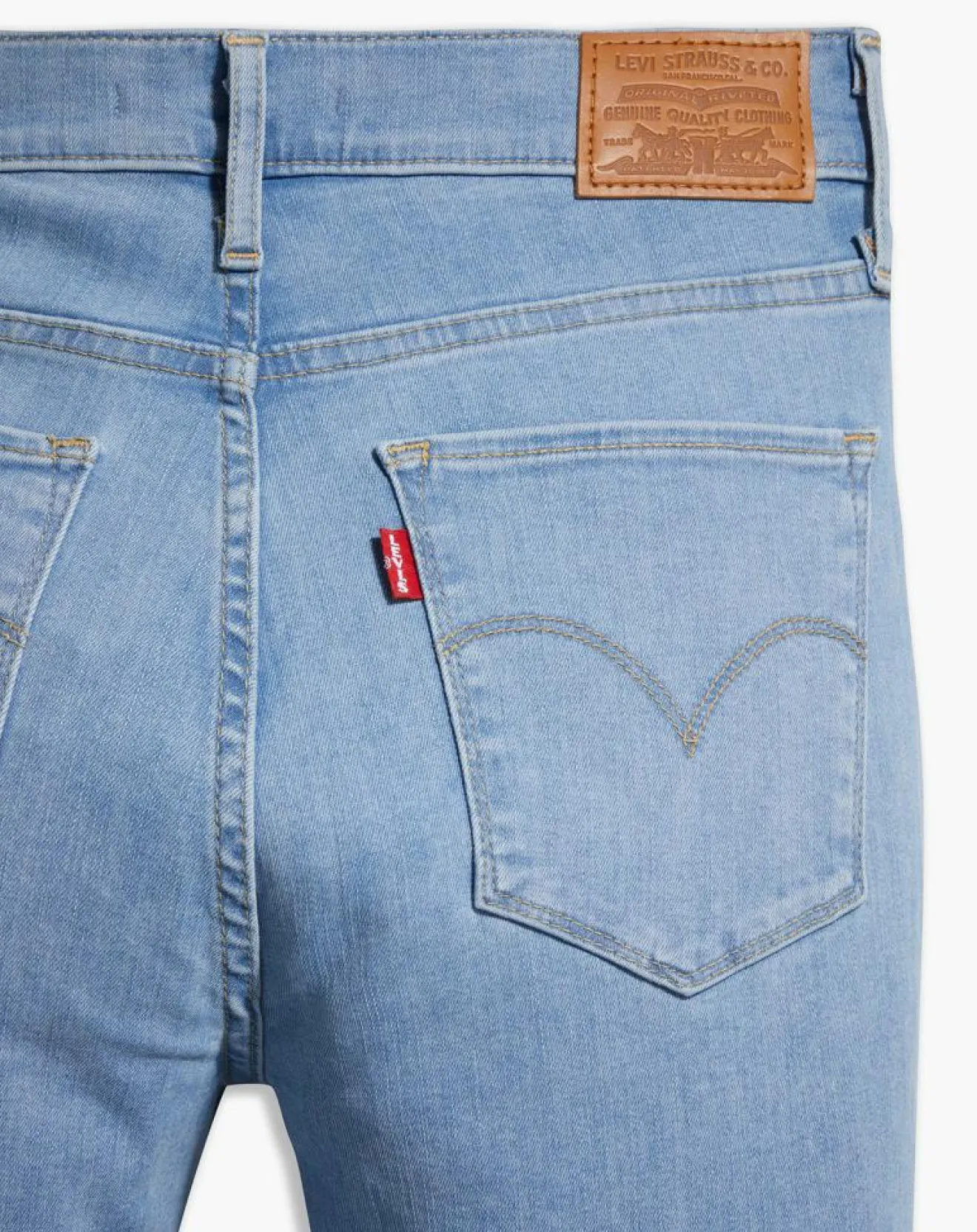 Sale Levi's® Jean 720 hirise super Skinny sculpt galaxy bleu