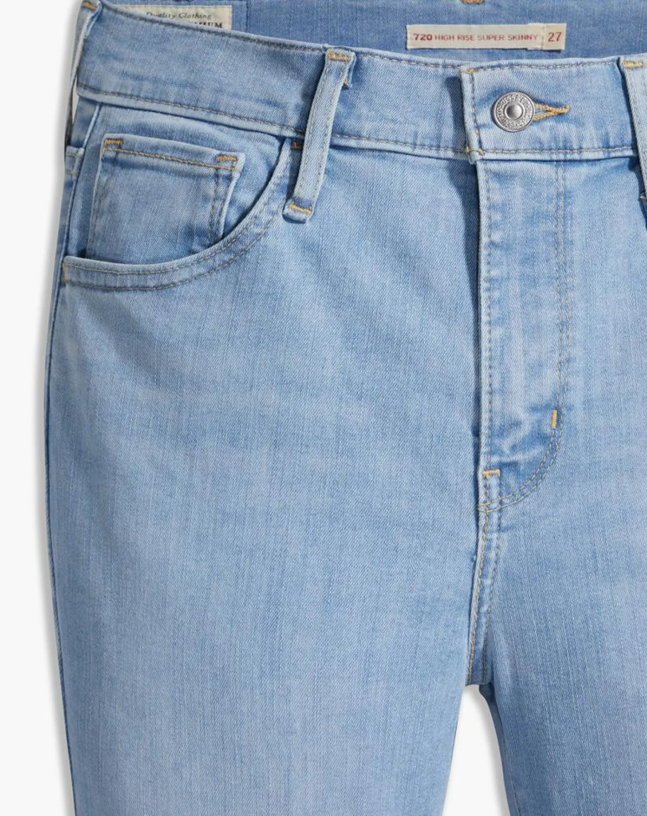 Sale Levi's® Jean 720 hirise super Skinny sculpt galaxy bleu