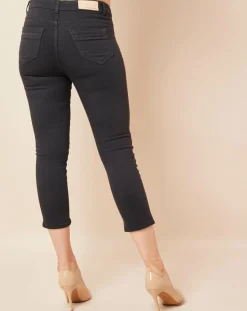 Femme Hotel Particulier Jean 7/8 marine