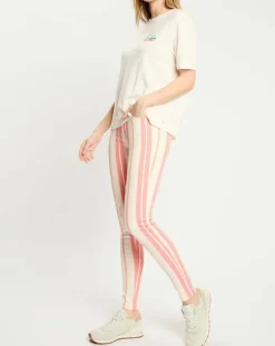 New Scotch & Soda Jean à rayures rose/écru