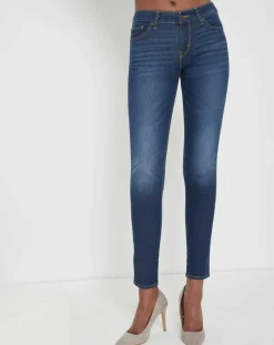 Femme Levi's® Jean 711 Skinny bleu