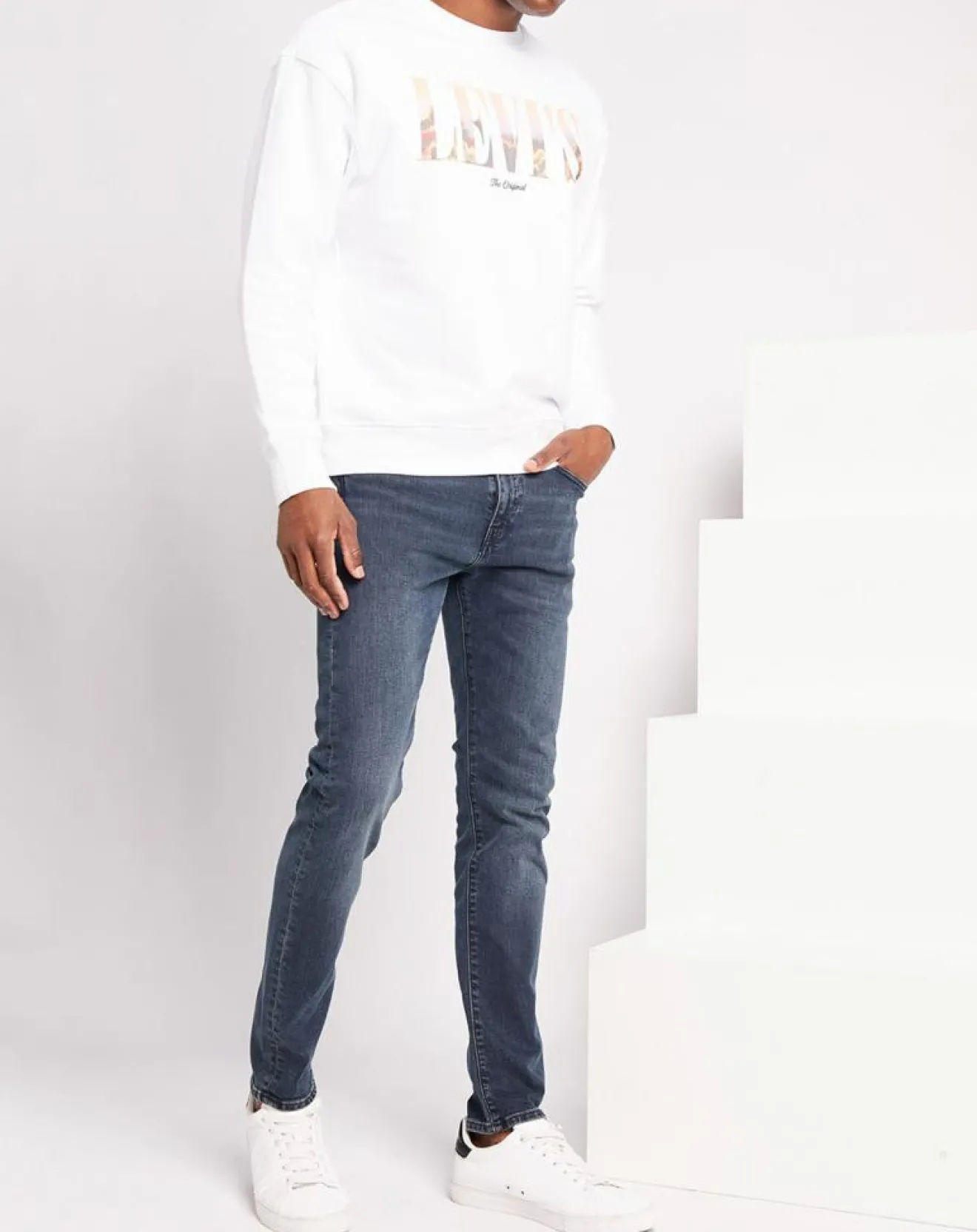 Sale Levi's® Jean 510 Skinny Map bleu foncé