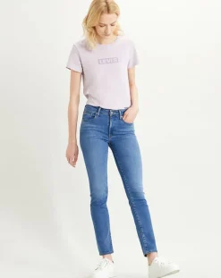 Femme Levi's® Jean 712 Slim Rio Love bleu