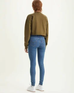 Femme Levi's® Jean 720 super Skinny taille haute bleu foncé
