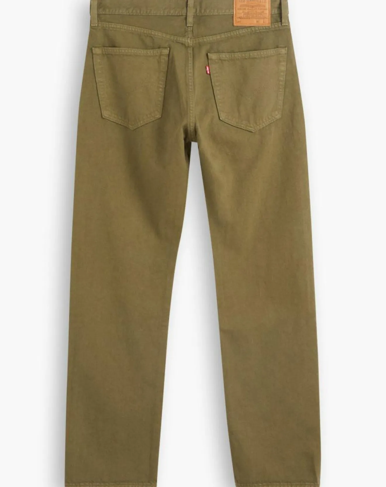 Sale Levi's® Jean 551™ Z en Coton & Chanvre Authentic Straight vert kaki