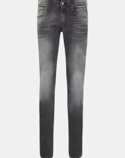 Clearance Replay Jean ajusté Anbass Overdry gris foncé