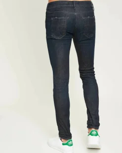 Homme Replay Jean ajusté Brut bleu foncé