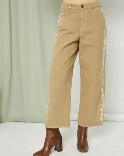 Outlet MaxMara Weekend Jean Ampezzo beige foncé