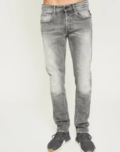 Best Replay Jean Anbass 10 Yo Stry gris clair