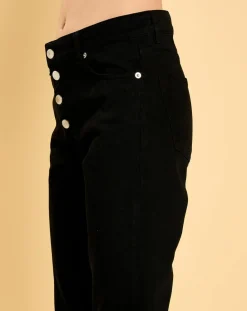 Femme Acquaverde Jean Cynthia black resine