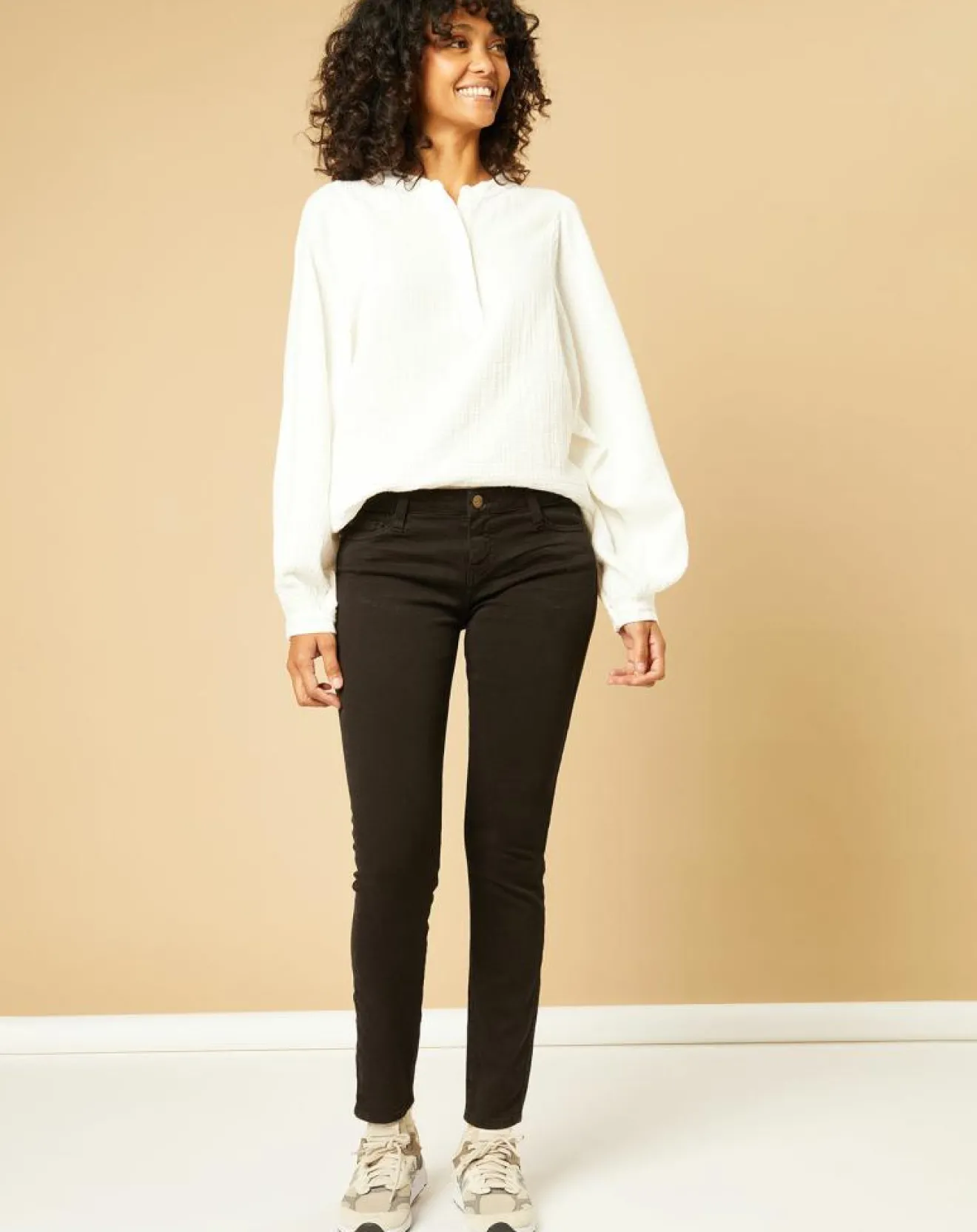 Acquaverde Jean Denim Color Scarlett noir