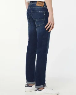 Hot Replay Jean Denim Functional bleu foncé