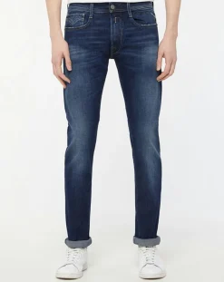 Hot Replay Jean Denim Functional bleu foncé