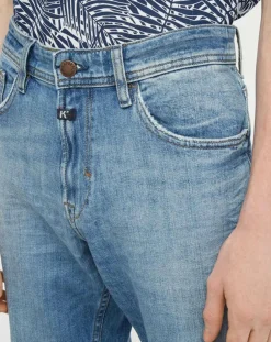 Homme Kaporal 5 Jean Droit Datte délavé bleu