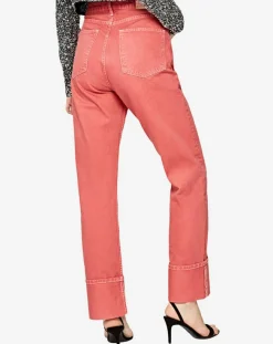 Femme Pepe Jeans Jean droit Dua rouge