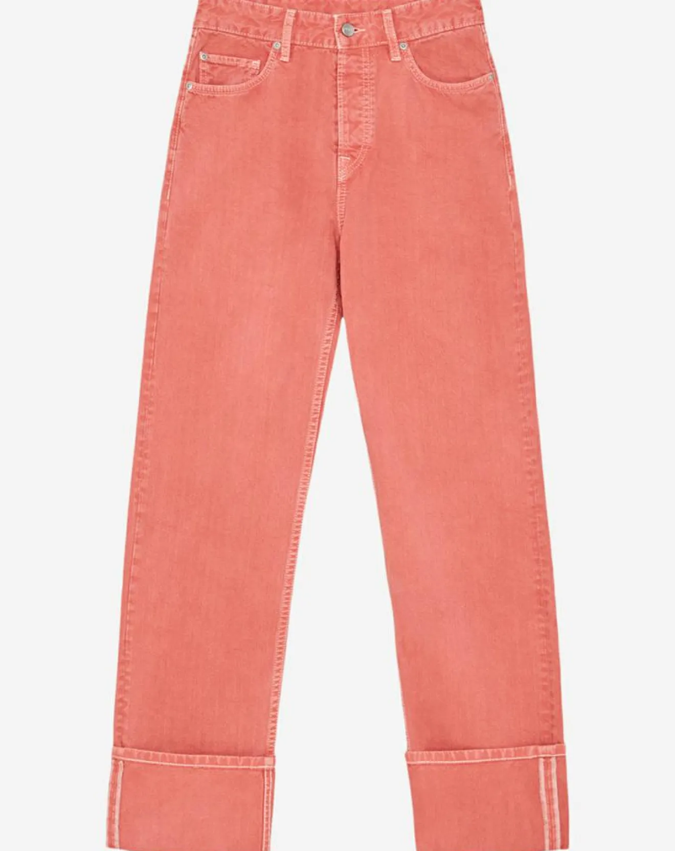 Femme Pepe Jeans Jean droit Dua rouge