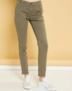 Online Acquaverde Jean droit Natural Mels vert algue