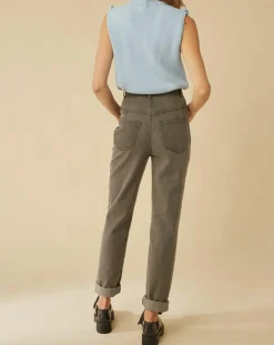 Clearance Manoush Jean Droit noir