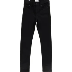Enfant Pepe Jeans Jean en Toile de coton extensible Pixlette skinny fit taille haute noir