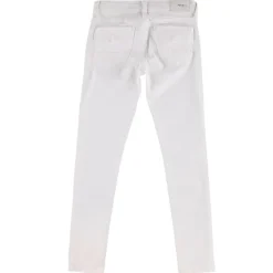 Hot Pepe Jeans Jean en Toile de coton extensible Pixlette skinny blanc