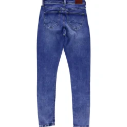 Discount Pepe Jeans Jean en Toile de coton extensible Pixlette skinny fit taille haute bleu
