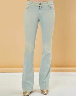 Online Acquaverde Jean flare Adriana bleu