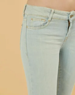 Online Acquaverde Jean flare Adriana bleu