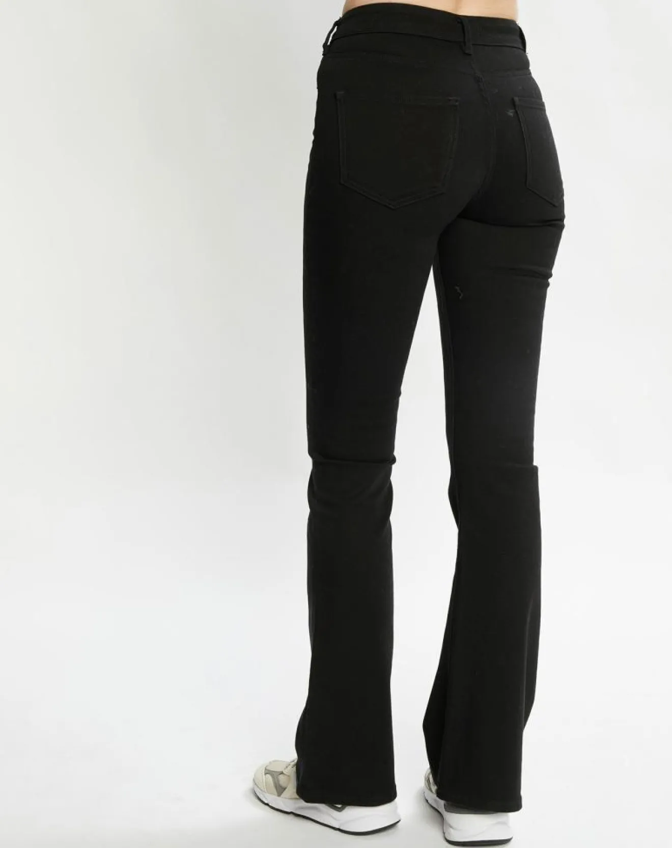 Best Scotch & Soda Jean Flare en Coton Bio mélangé noir