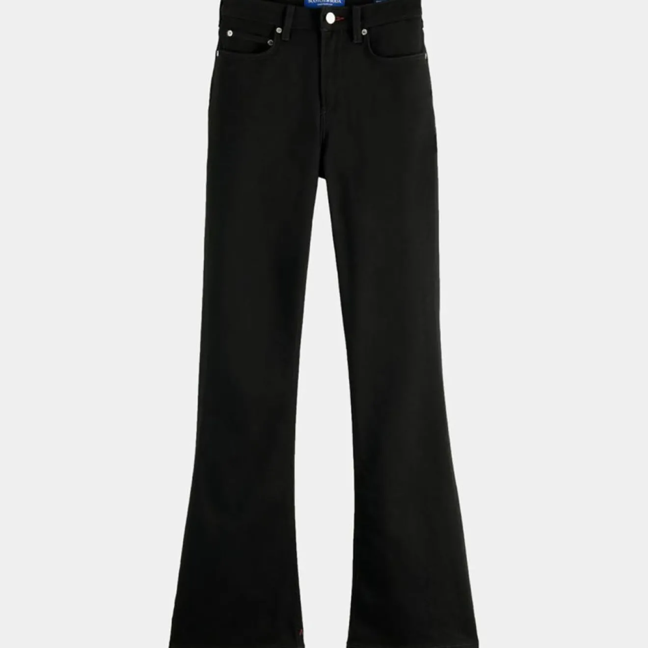 Best Scotch & Soda Jean Flare en Coton Bio mélangé noir