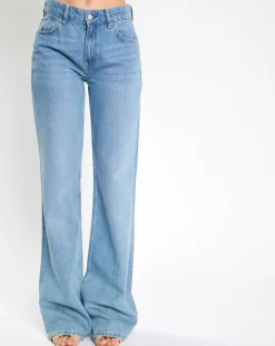 Femme Esprit Jean flare léger bleu clair