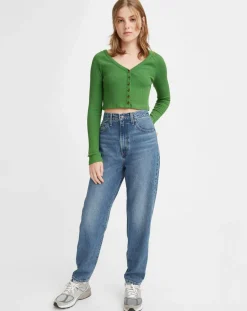 Levi's® Jean high loose Taper bleu