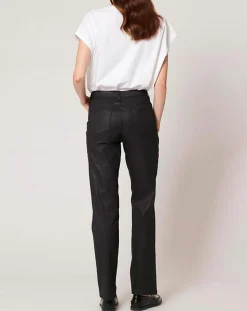 Femme Zapa Jean Jstraight noir