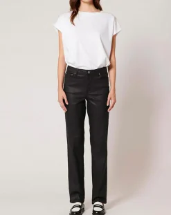 Femme Zapa Jean Jstraight noir