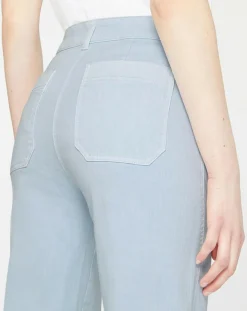 Femme Yerse Jean large Amy bleu clair