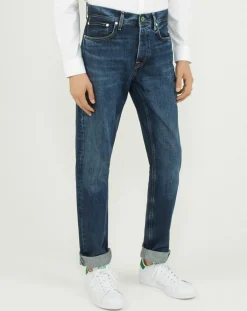 Homme Pepe Jeans Jean Malton bleu moyen