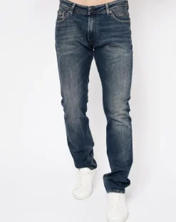 Homme Teddy Smith Jean Marlon Fit bleu