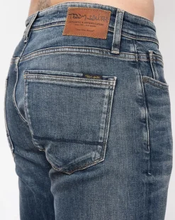 Homme Teddy Smith Jean Marlon Fit bleu