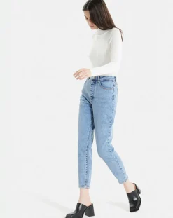 Online Zapa Jean mom Jane bleach