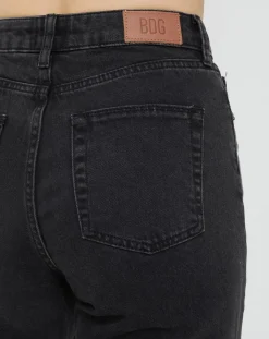 New BDG by Urban Outfitters Jean mom noir délavé