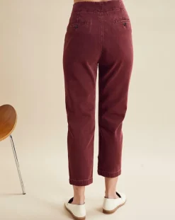 Femme Chloé Stora Jean Patt bordeaux