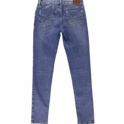 Enfant Pepe Jeans Jean Pixlette skinny en toile de coton bleu