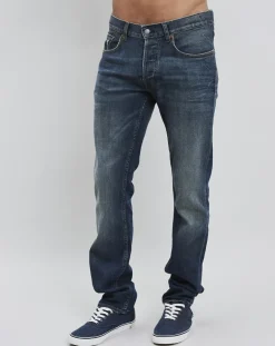 Homme Teddy Smith Jean Reg Iconic bleu moyen