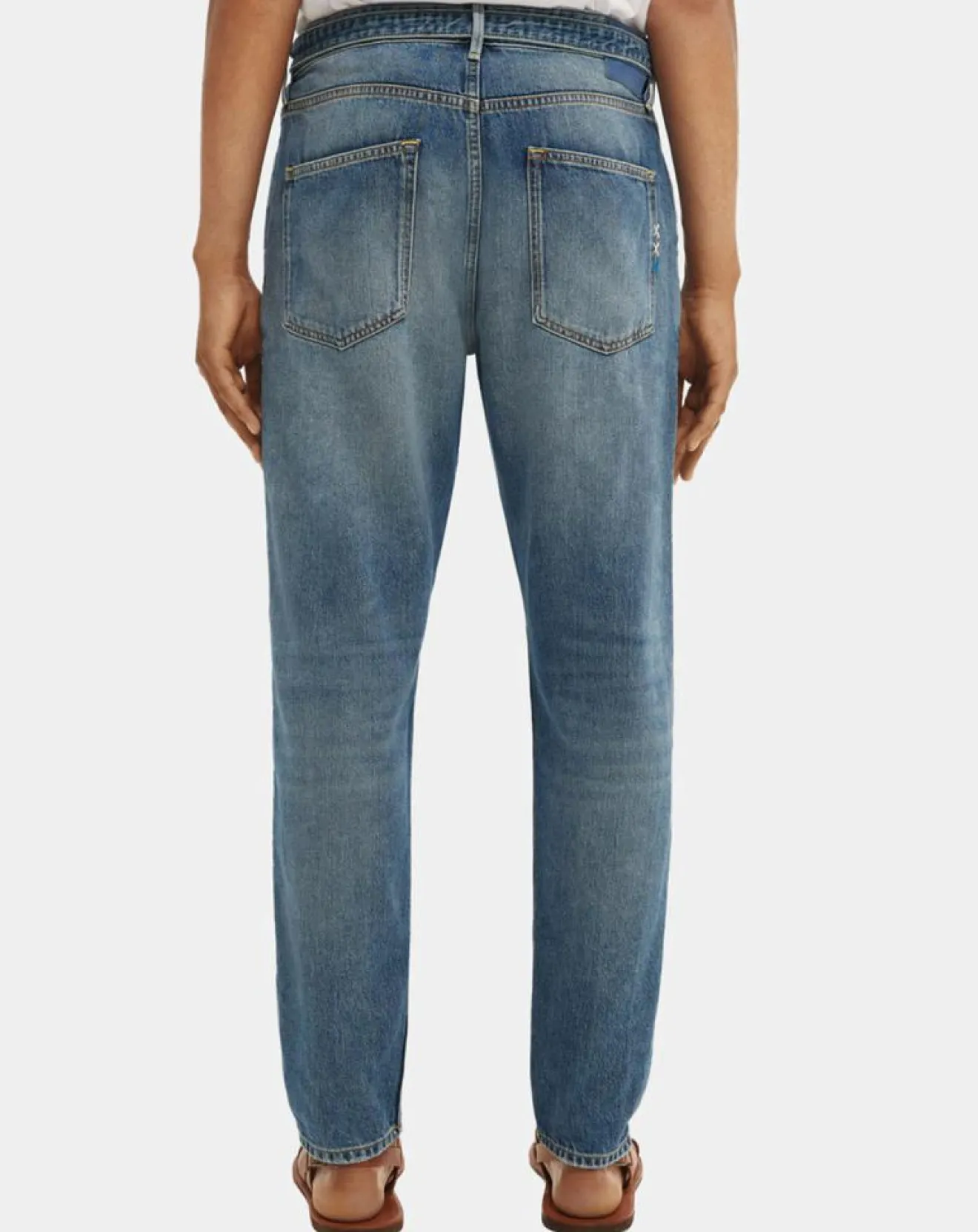 Homme Scotch & Soda Jean Regular Fit Spin Chino bleu moyen